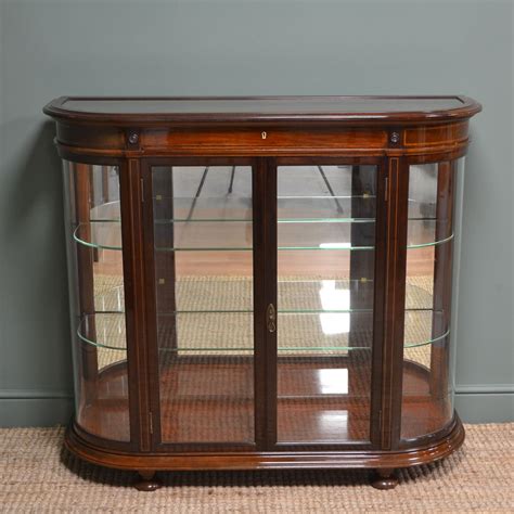 vintage steel display cabinet|antique display cabinets for collectibles.